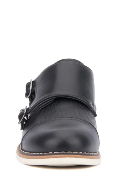 Shop X-ray Xray Kids' Michael Double Monk Strap Loafer In Black