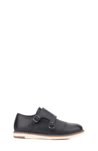 Shop X-ray Xray Kids' Michael Double Monk Strap Loafer In Black