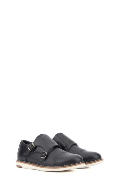 Shop X-ray Xray Kids' Michael Double Monk Strap Loafer In Black