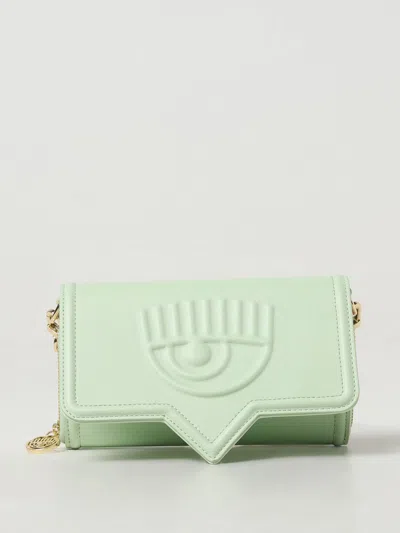 Shop Chiara Ferragni Mini Bag  Woman Color Green