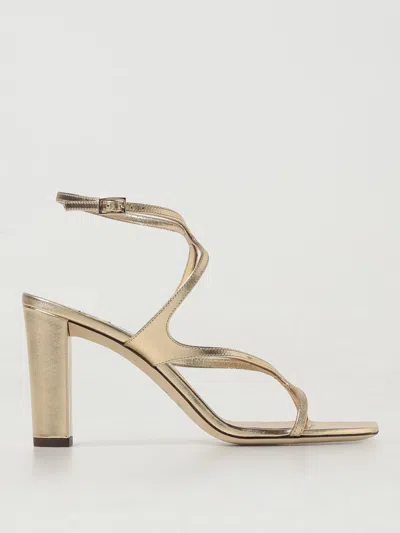 Shop Jimmy Choo Heeled Sandals  Woman Color Gold