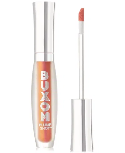Shop Buxom Cosmetics Plump Shot Lip Serum, 0.14 Oz. In Starstruck Coral (bright Peach With Yell
