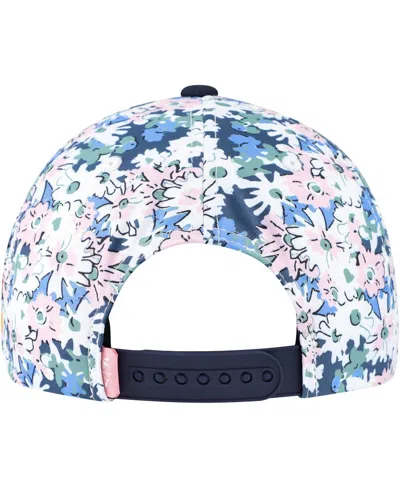 Shop Puma Men's  Navy Arnold Palmer Invitational Floral Tech Flexfit Adjustable Hat