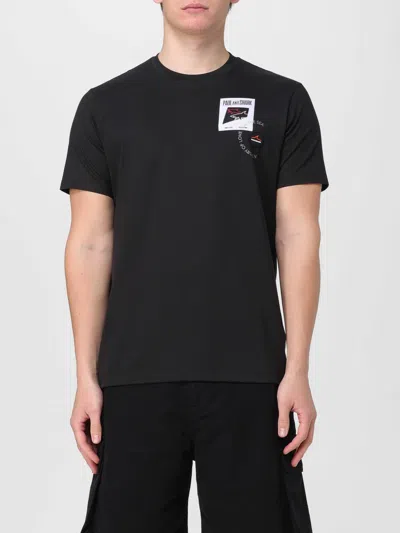 Paul & Shark T-shirt Logo Patch In Black