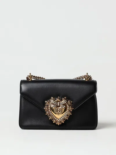 Shop Dolce & Gabbana Shoulder Bag  Woman Color Black