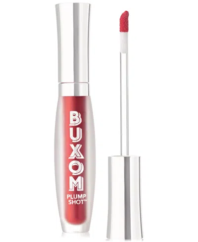 Shop Buxom Cosmetics Plump Shot Lip Serum, 0.14 Oz. In Enchanted Berry (warm Berry With Gold  R