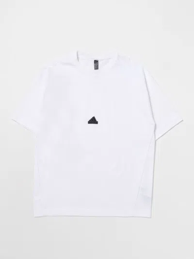 Shop Adidas Originals T-shirt  Kids Color White