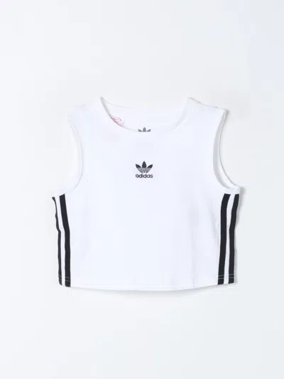 Shop Adidas Originals Vest  Kids Color White