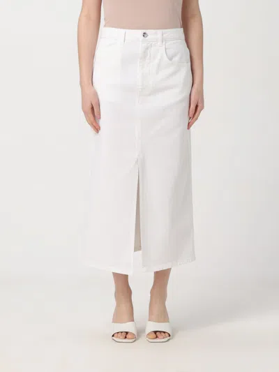 Shop Fay Skirt  Woman Color Ivory