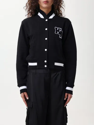 Shop Karl Lagerfeld Sweatshirt  Woman Color Black
