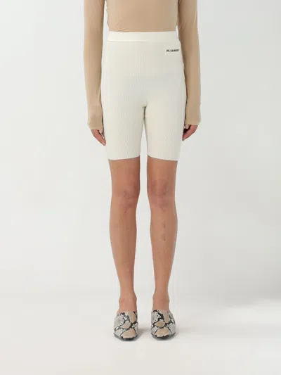 Jil Sander Short  Woman Color Cream In Cream