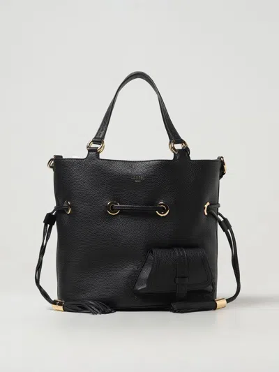 Shop Lancel Handbag  Woman Color Black