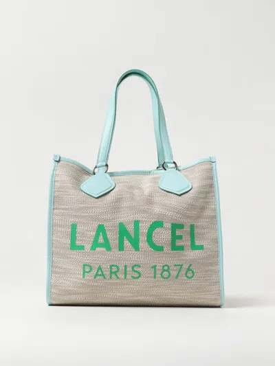 Shop Lancel Tote Bags  Woman Color Green