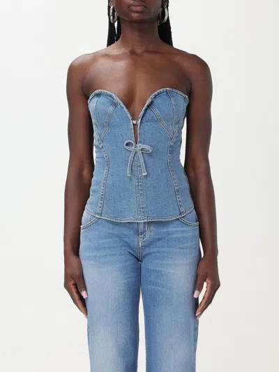 Blumarine Top  Woman Color Denim In Denim