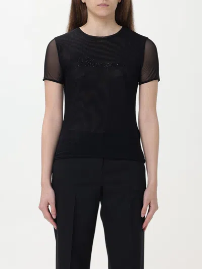 Shop Blumarine T-shirt  Woman Color Black