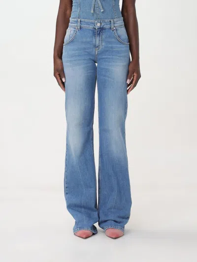 Shop Blumarine Jeans  Woman Color Denim
