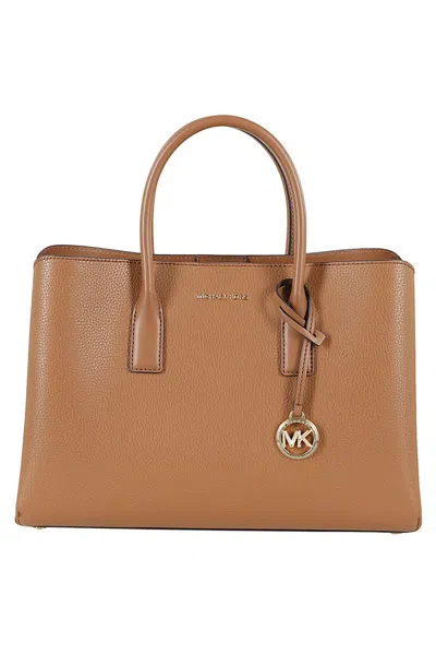 Shop Michael Kors Medium Ruthie Tote Bag In Brown
