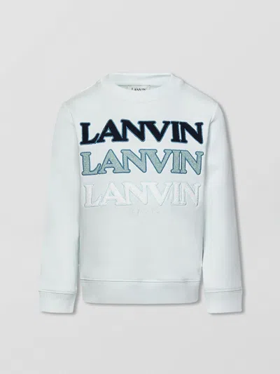 Shop Lanvin Sweater  Kids Color Water