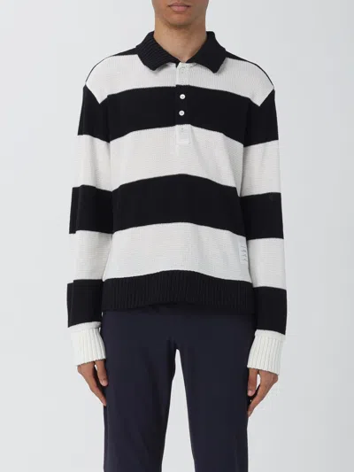 Shop Thom Browne Polo Shirt  Men Color Multicolor