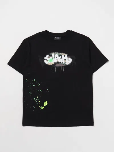 Shop Disclaimer T-shirt  Kids Color Black