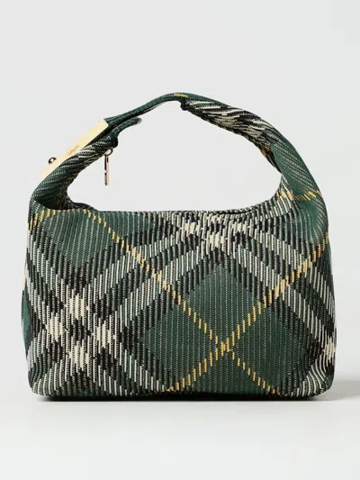 Shop Burberry Handbag  Woman Color Green