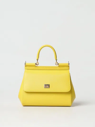 Shop Dolce & Gabbana Mini Bag  Woman Color Yellow