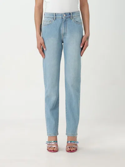 Shop Chiara Ferragni Jeans  Woman Color Denim
