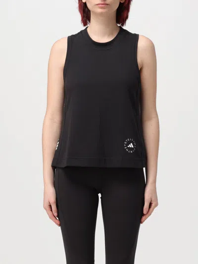 Shop Adidas By Stella Mccartney T-shirt  Woman Color Black