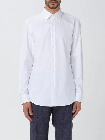 Shop Hugo Boss Shirt Boss Men Color White