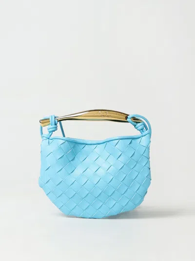 Shop Bottega Veneta Mini Bag  Woman Color Blue