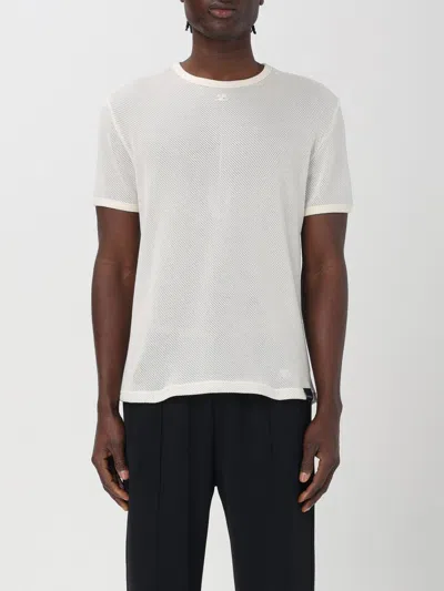 Shop Courrèges T-shirt  Men Color White