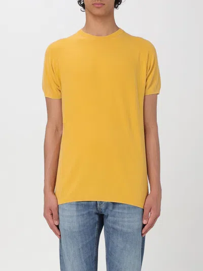 Shop Aspesi T-shirt  Men Color Yellow