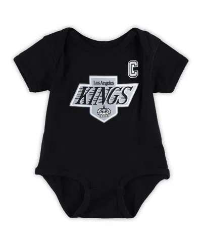 Mitchell & Ness Baby Boys And Girls  Wayne Gretzky Black Los Angeles Kings Captain Patch Name And Num In Black