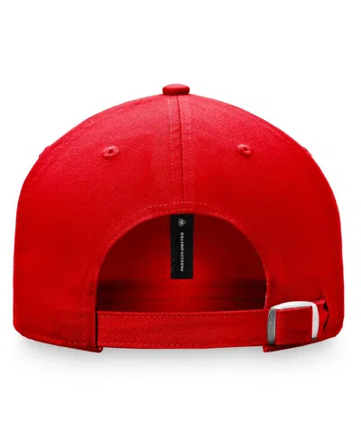 Shop Top Of The World Men's  Red Utah Utes Slice Adjustable Hat