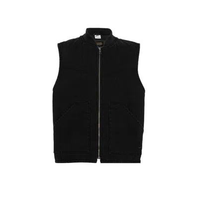 Shop Nike Life Padded Vest In Black