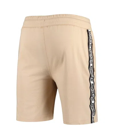 Concepts Sport Men's  Tan Nashville Sc Team Stripe Shorts In Tan