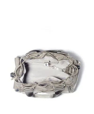 Baggallini Modern Everywhere Drawstring Mini In Sterling Shimmer