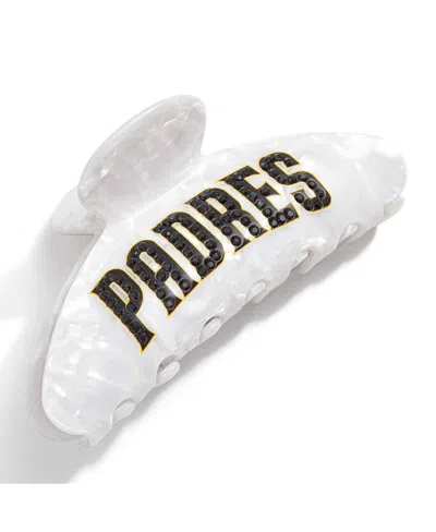 Shop Baublebar Women's  San Diego Padres Claw Hair Clip In White