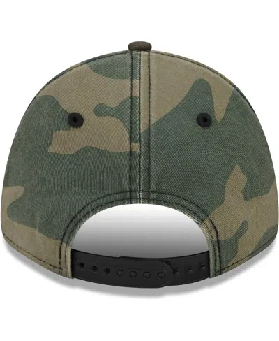 New Era Camo Tampa Bay Rays Gameday 9forty Adjustable Hat In Camo