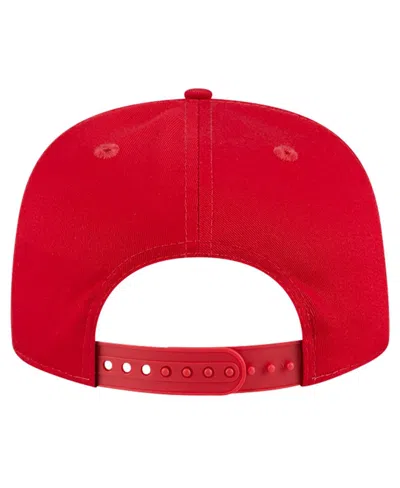 Shop New Era Men's  Red New York Red Bulls The Golfer Kickoff Collection Adjustable Hat