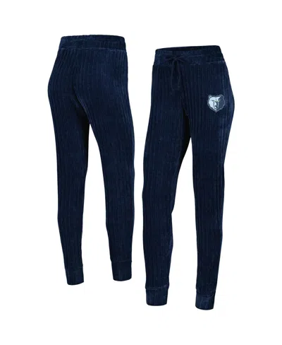 Shop College Concepts Women's  Navy Memphis Grizzlies Linger Pants