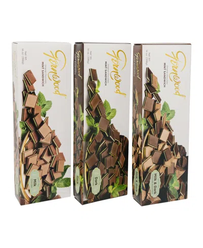 Fernwood Candy Assorted Mint Chocolate Sandwich Bundle, 3 Piece In No Color
