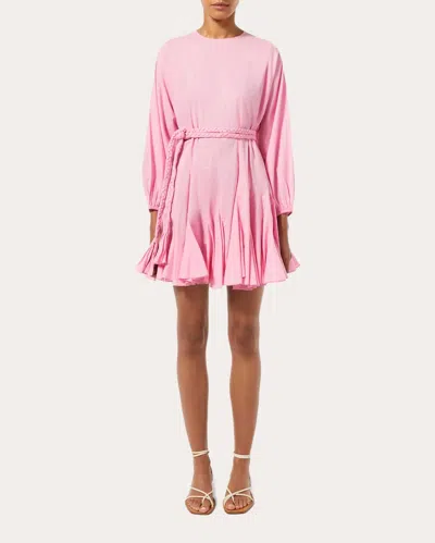 Shop Rhode Women's Ella Mini Dress In Pink
