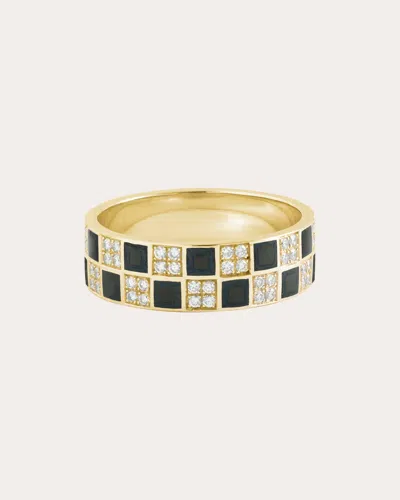 Mysteryjoy Women's Illusion 18k Gold Lacquer And Lab-grown Diamond Ring In Gold