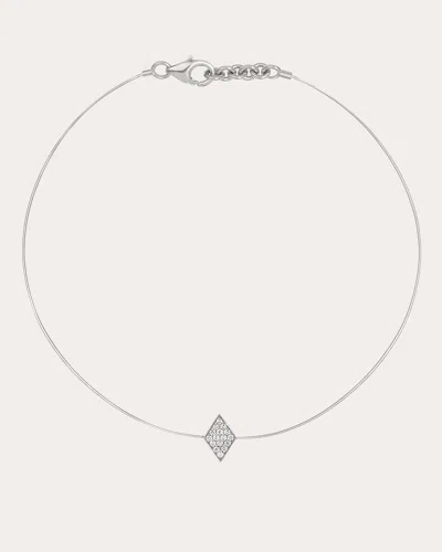Mysteryjoy Women's Honneur 18k Gold And Lab-grown Diamond Bracelet In Silver