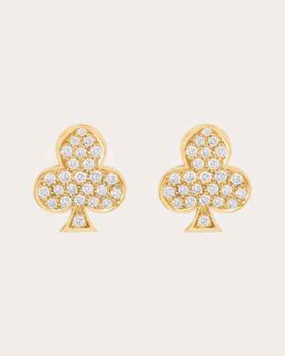 Shop Mysteryjoy Women's Harmonie Stud Earrings In Gold