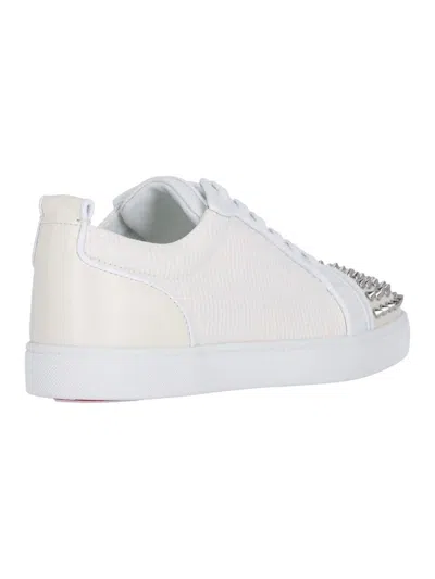 Shop Christian Louboutin Sneakers In White