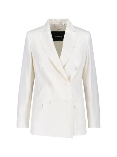 Shop Kiton Jackets In White