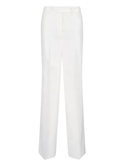 Shop Kiton Trousers In White