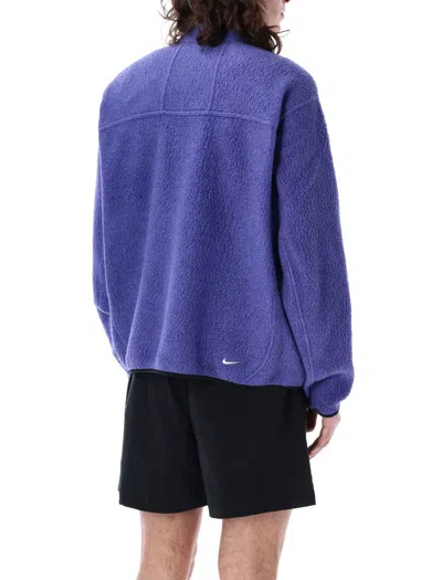 Shop Nike Agc Polartech Zip Jacket In Persian Violet
